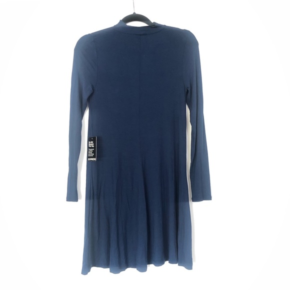 EXPRESS CUT-OUT TRAPEZE CHOKER DRESS - Picture 4 of 5